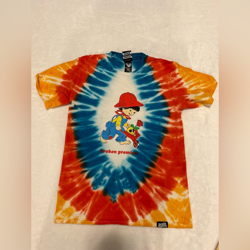 Broken Promises tie-dye T-shirt